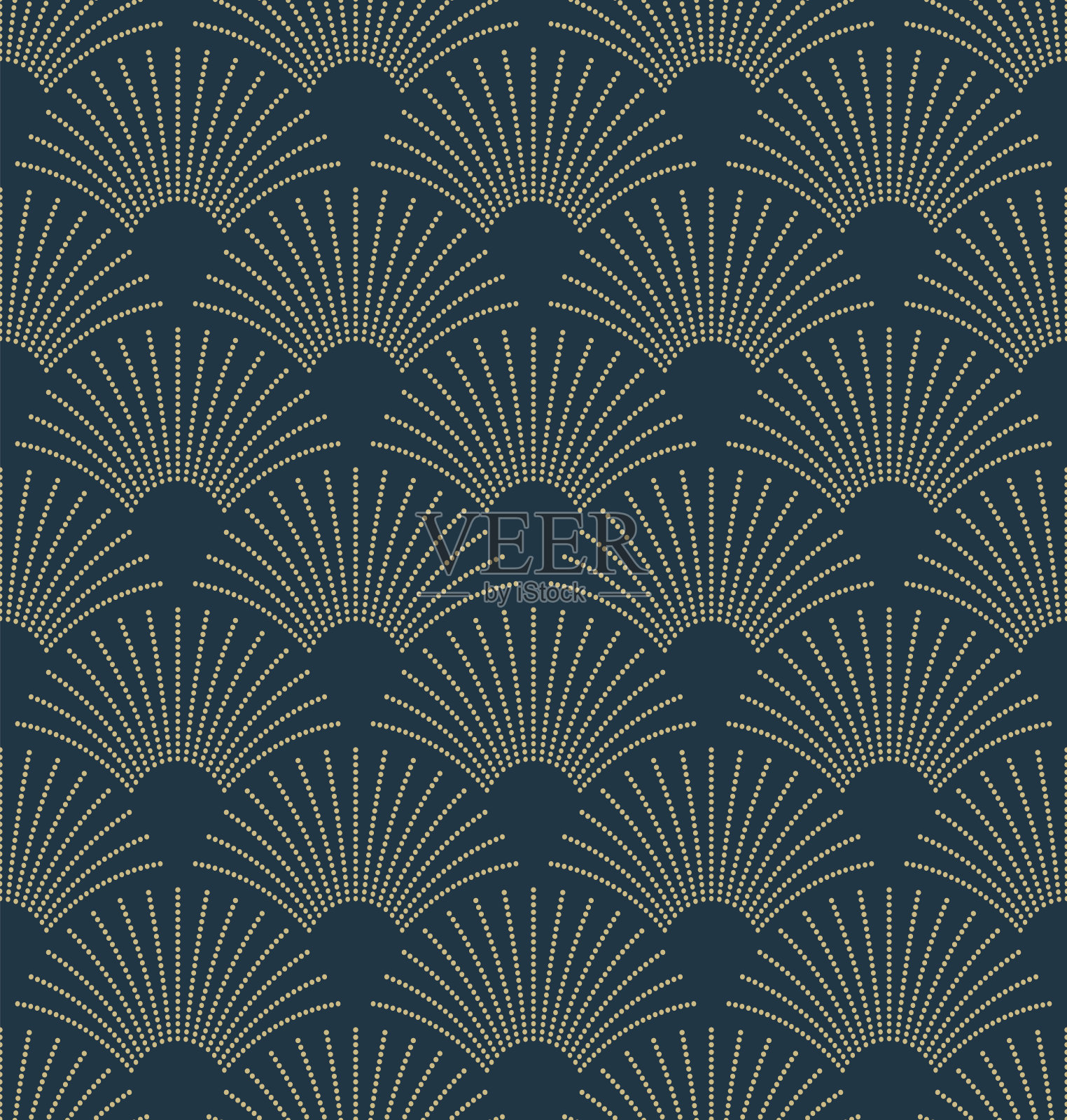 装饰艺术几何无缝图案。20世纪20年代的墙纸。矢量背景在复古风格，时尚和优雅的设计为墙纸，包装纸，面料，封面，包装插画图片素材