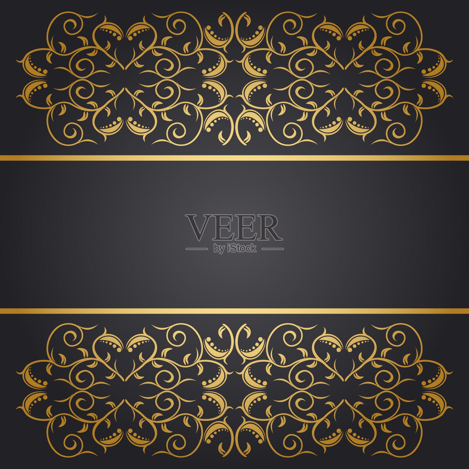 巴洛克背景花插画图片素材