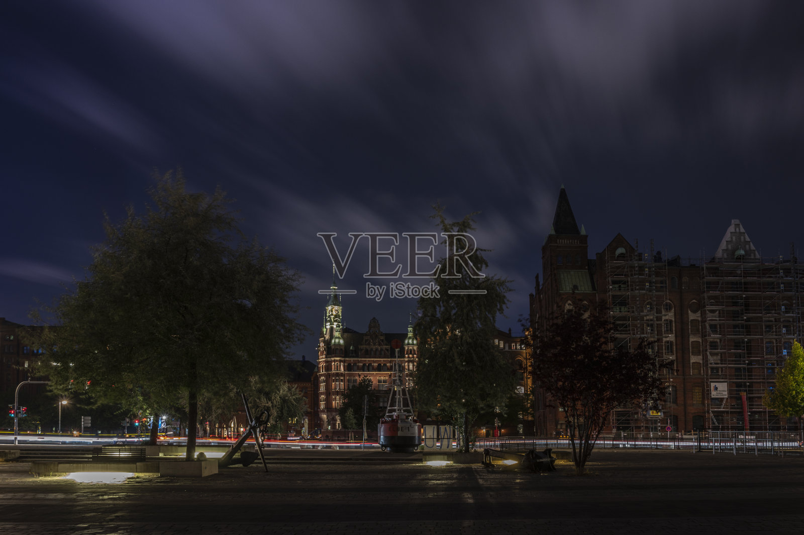 Warhouse-quarter,汉堡照片摄影图片