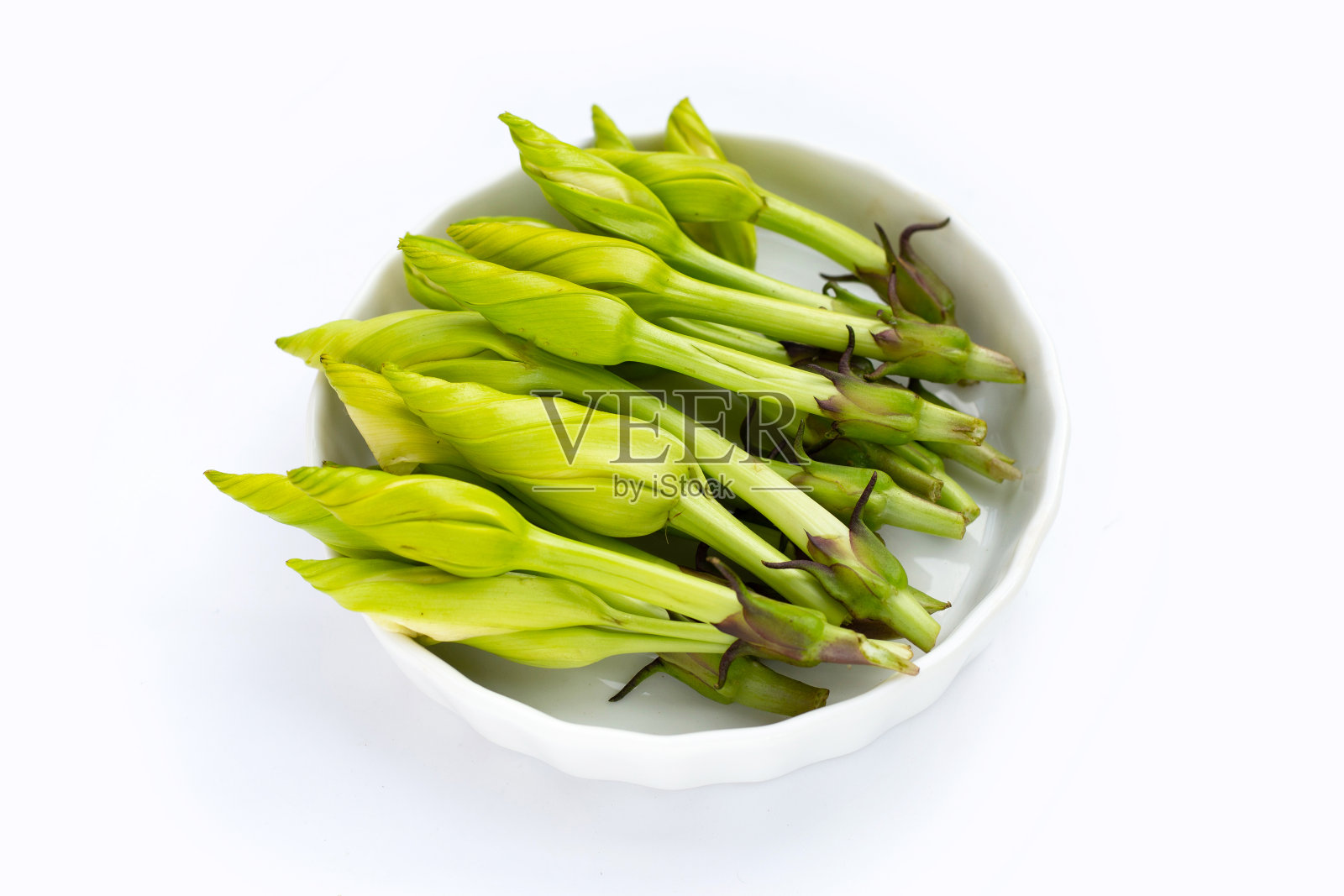 用于烹饪的月花或白莲照片摄影图片