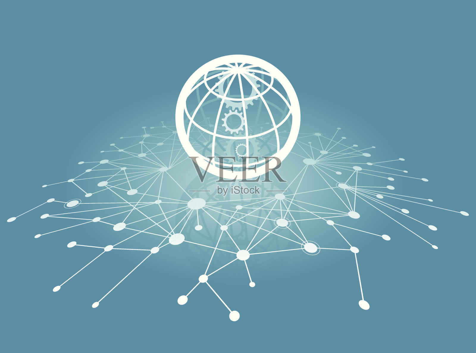 全球通信插画图片素材