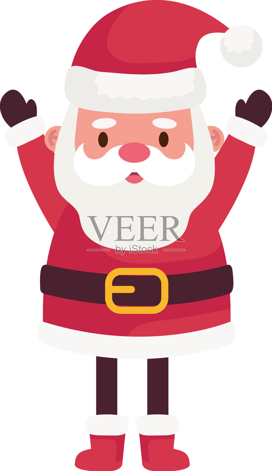 圣诞老人庆祝设计元素图片