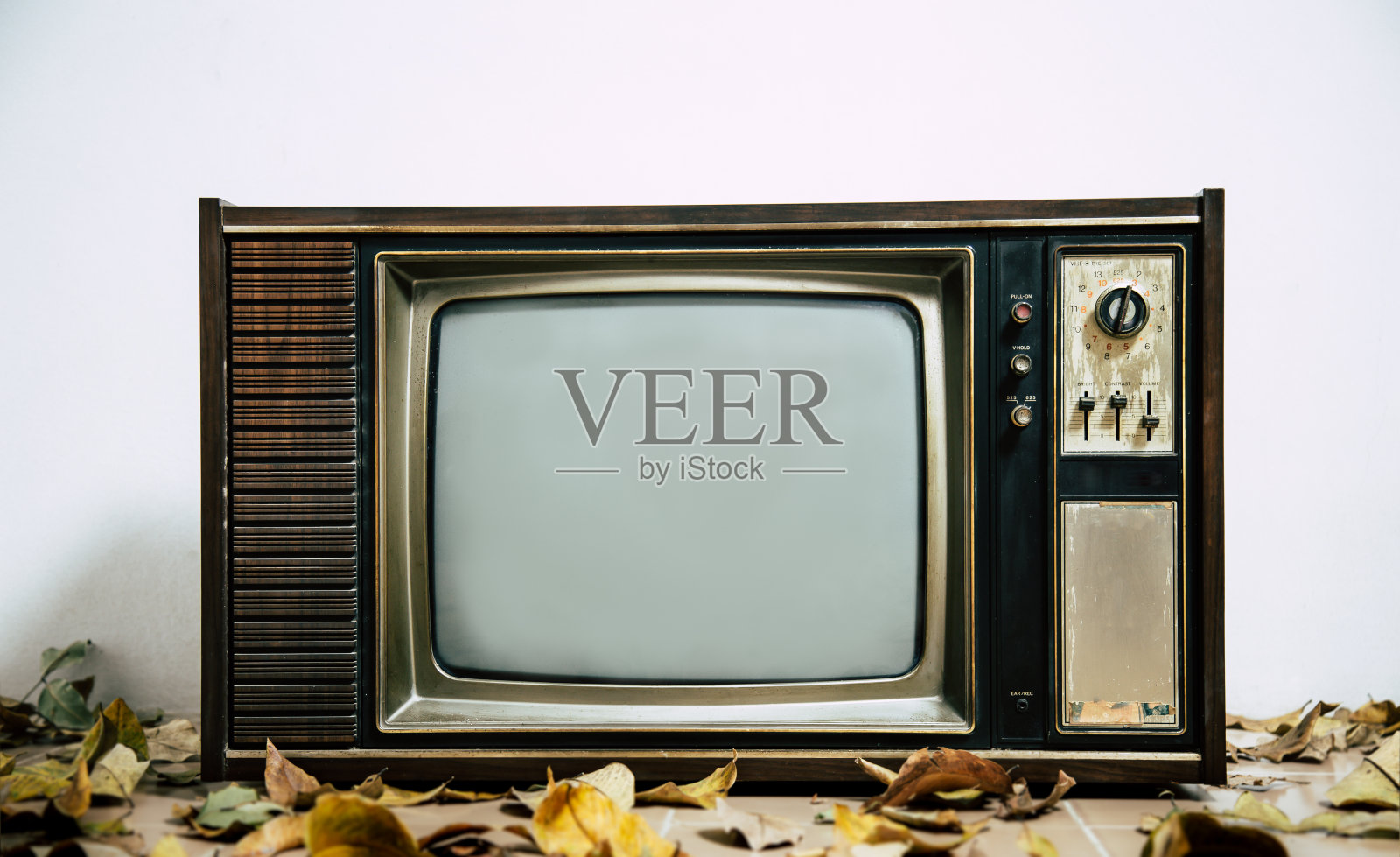 老式电视机照片摄影图片