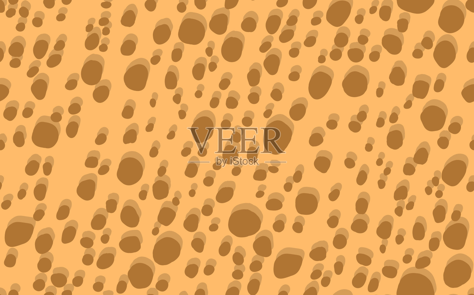 抽象的现代豹纹无缝图案。动物时尚的背景。彩色装饰矢量股票插图印刷，卡片，明信片，织物，纺织品。风格化皮肤的现代装饰插画图片素材