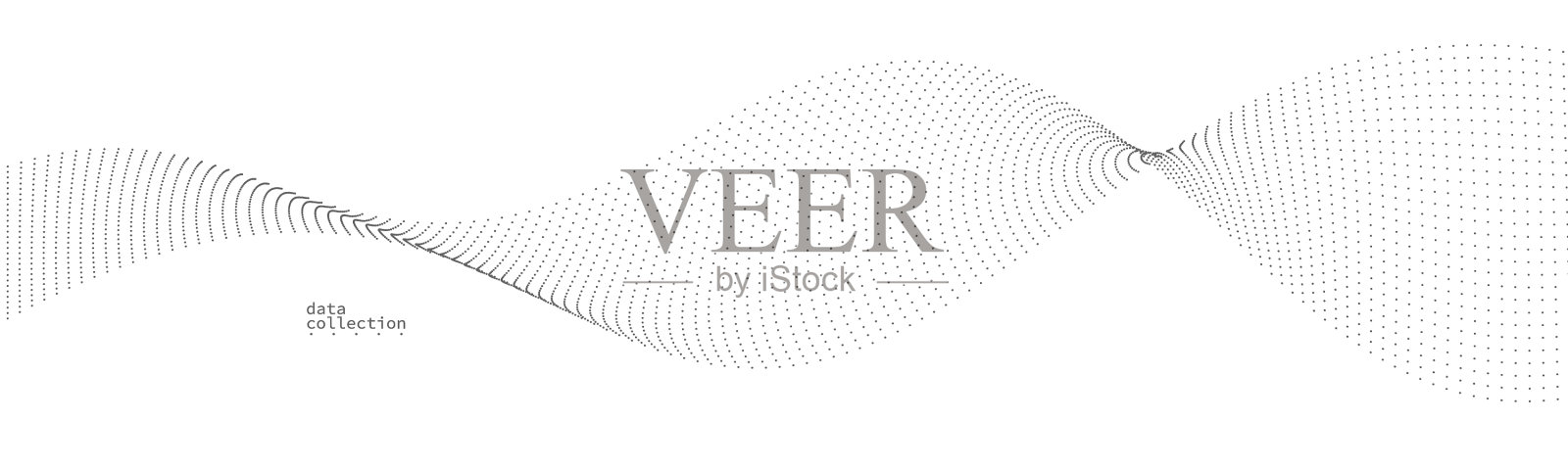 运动中的灰点抽象了背景粒子设计元素图片