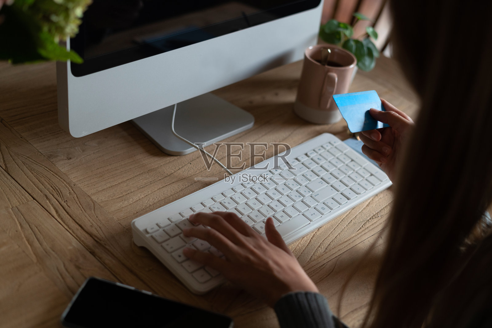 在家购买照片摄影图片