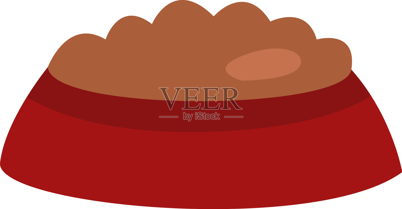 白色背景的狗粮设计元素图片