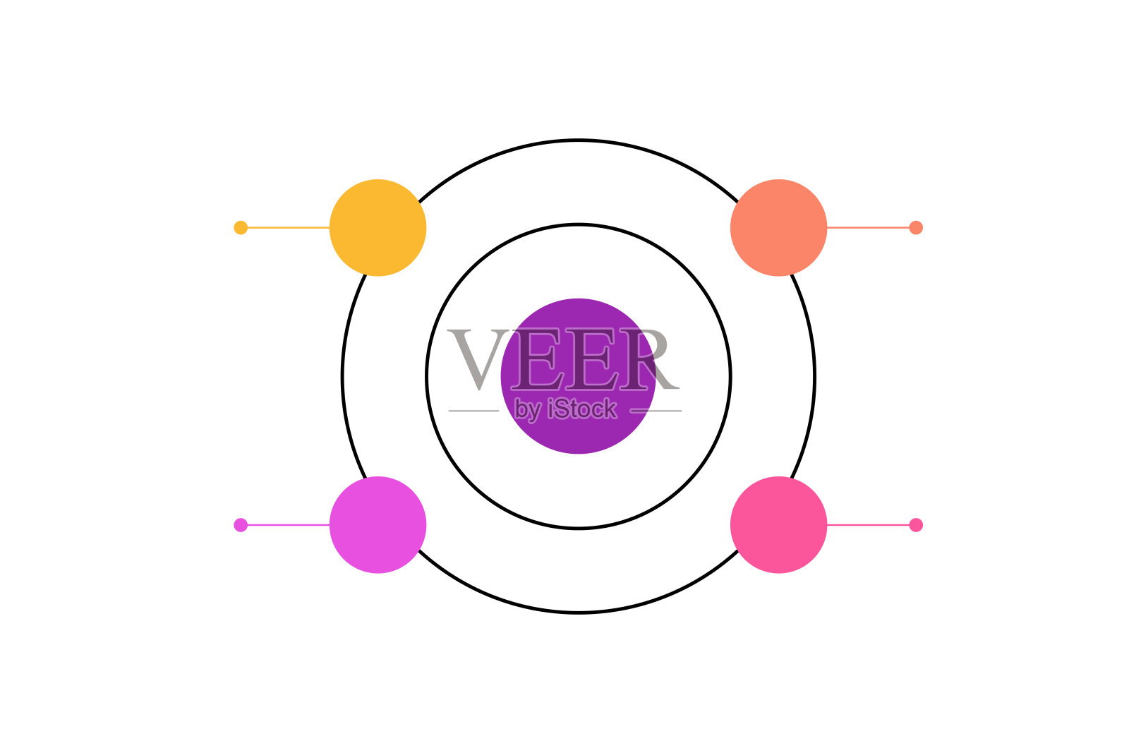 活动策划说明信息图业务，图表和图表规划插画图片素材