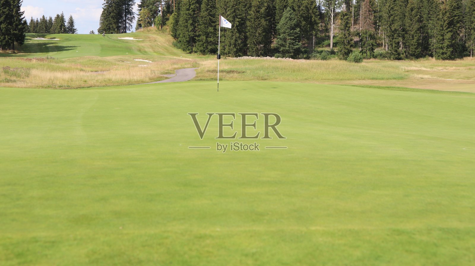 高尔夫球场照片摄影图片