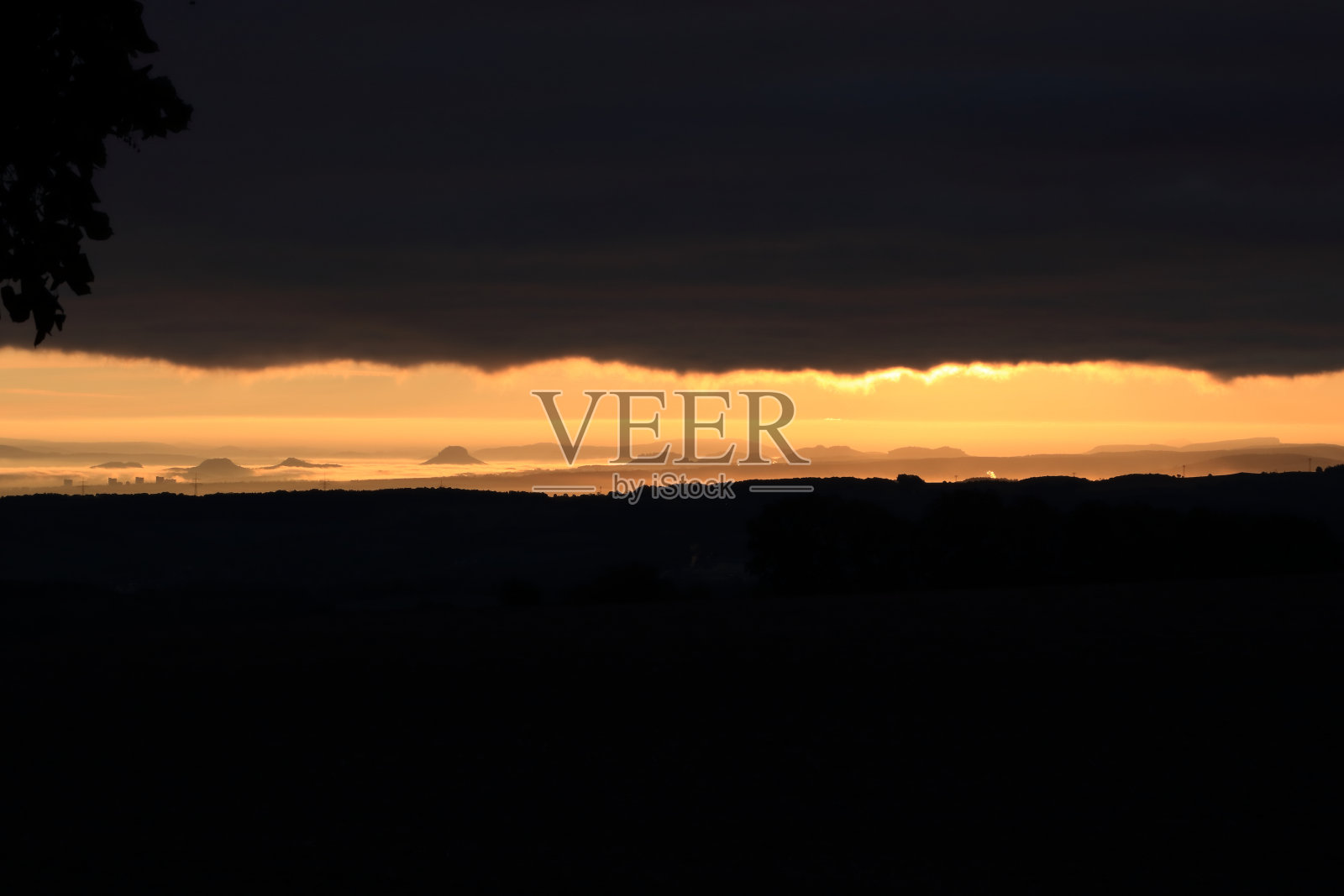 德国萨克逊瑞士的全景照片摄影图片