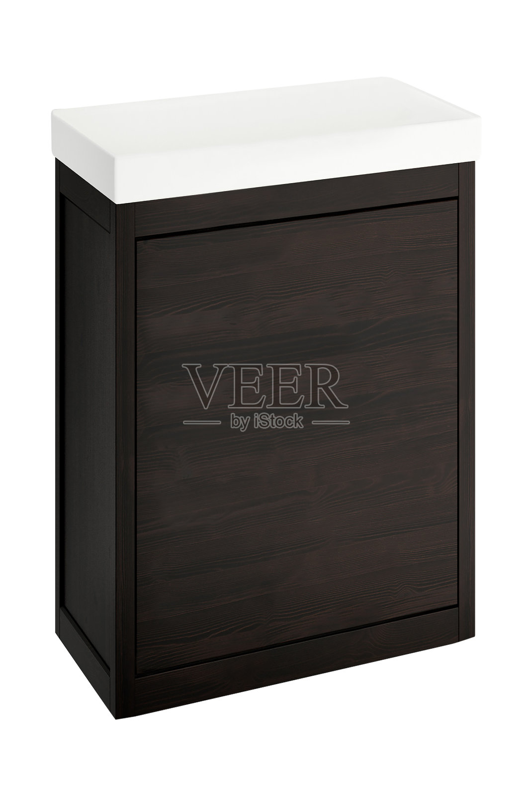 床头柜孤立在白色照片摄影图片