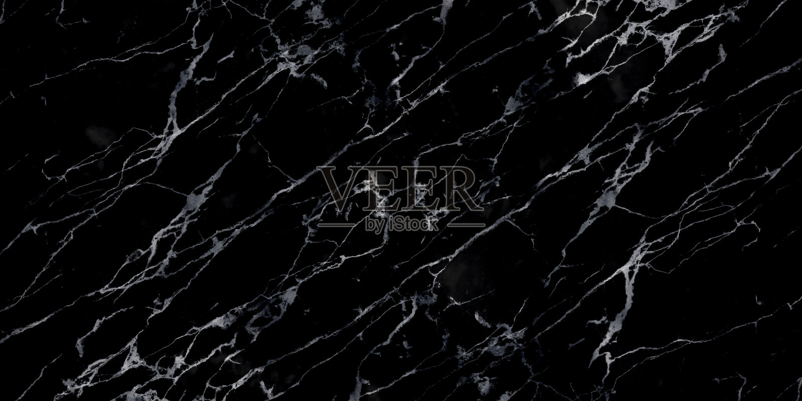 黑色大理石纹理与自然图案的背景或设计艺术作品。高分辨率大理石照片摄影图片