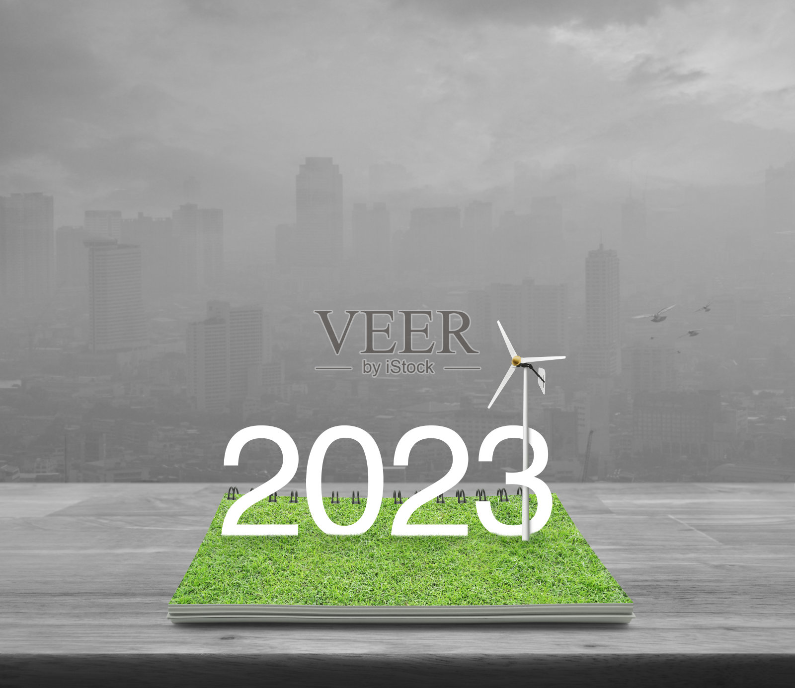 拜年2023生态盖概念照片摄影图片