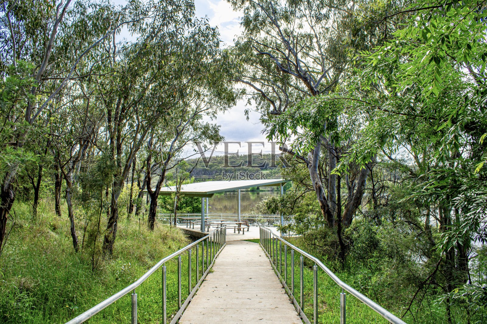 因弗威尔湖保护区照片摄影图片