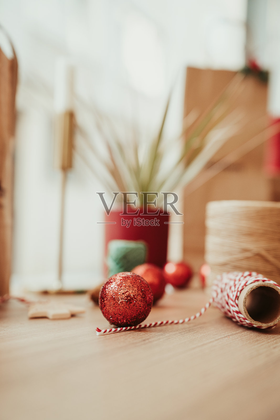 圣诞装饰品照片摄影图片