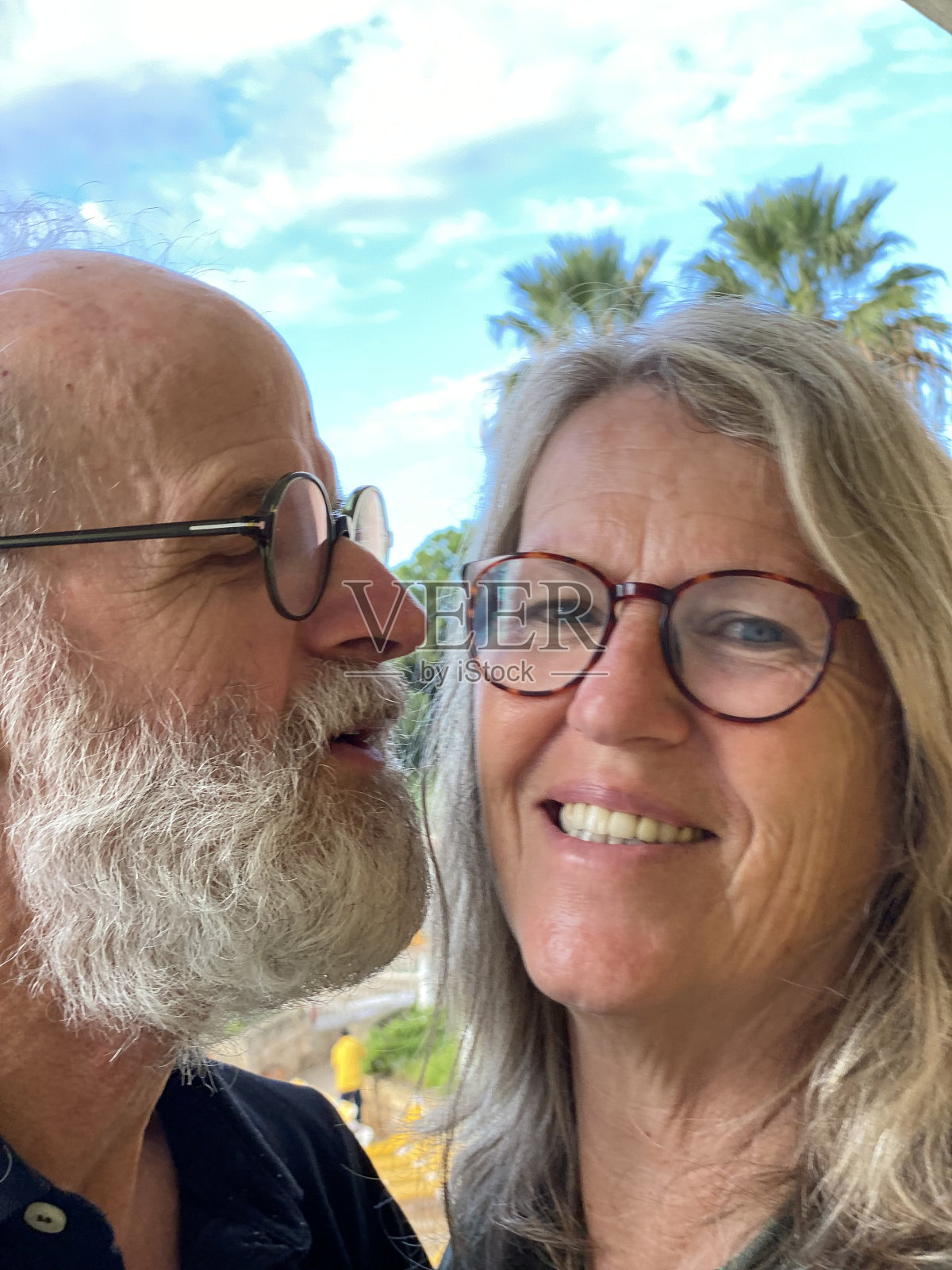 葡萄牙周年纪念之吻照片摄影图片