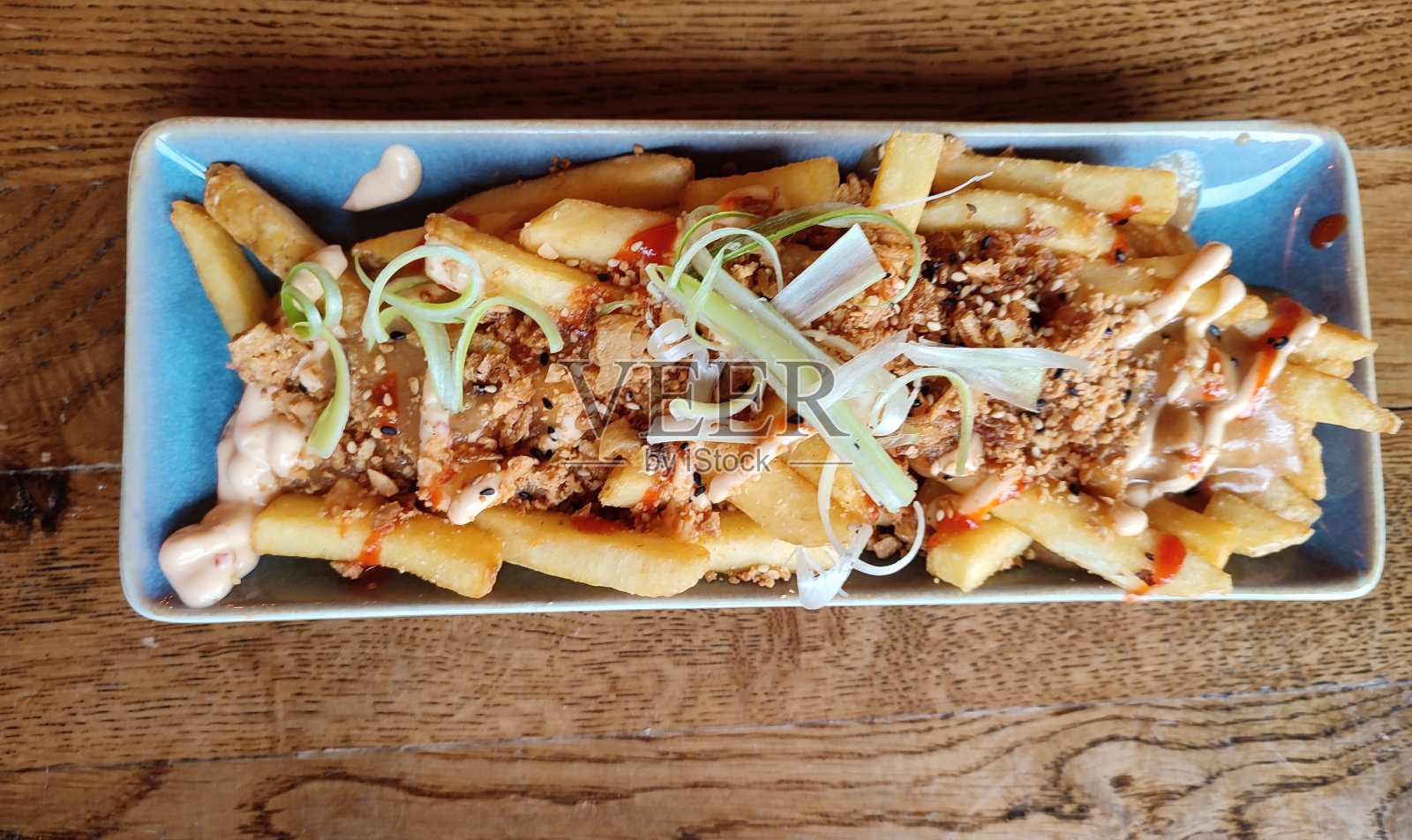 辣薯条坚果和蛋黄酱在格拉斯哥苏格兰英格兰英国照片摄影图片