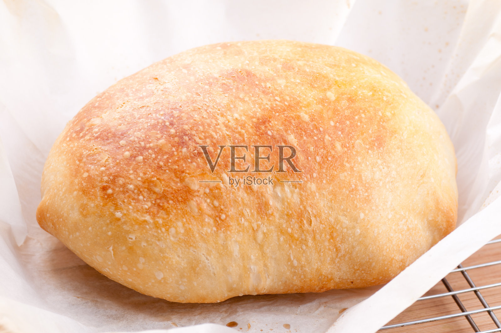 硬皮自制手工面包的特写镜头照片摄影图片