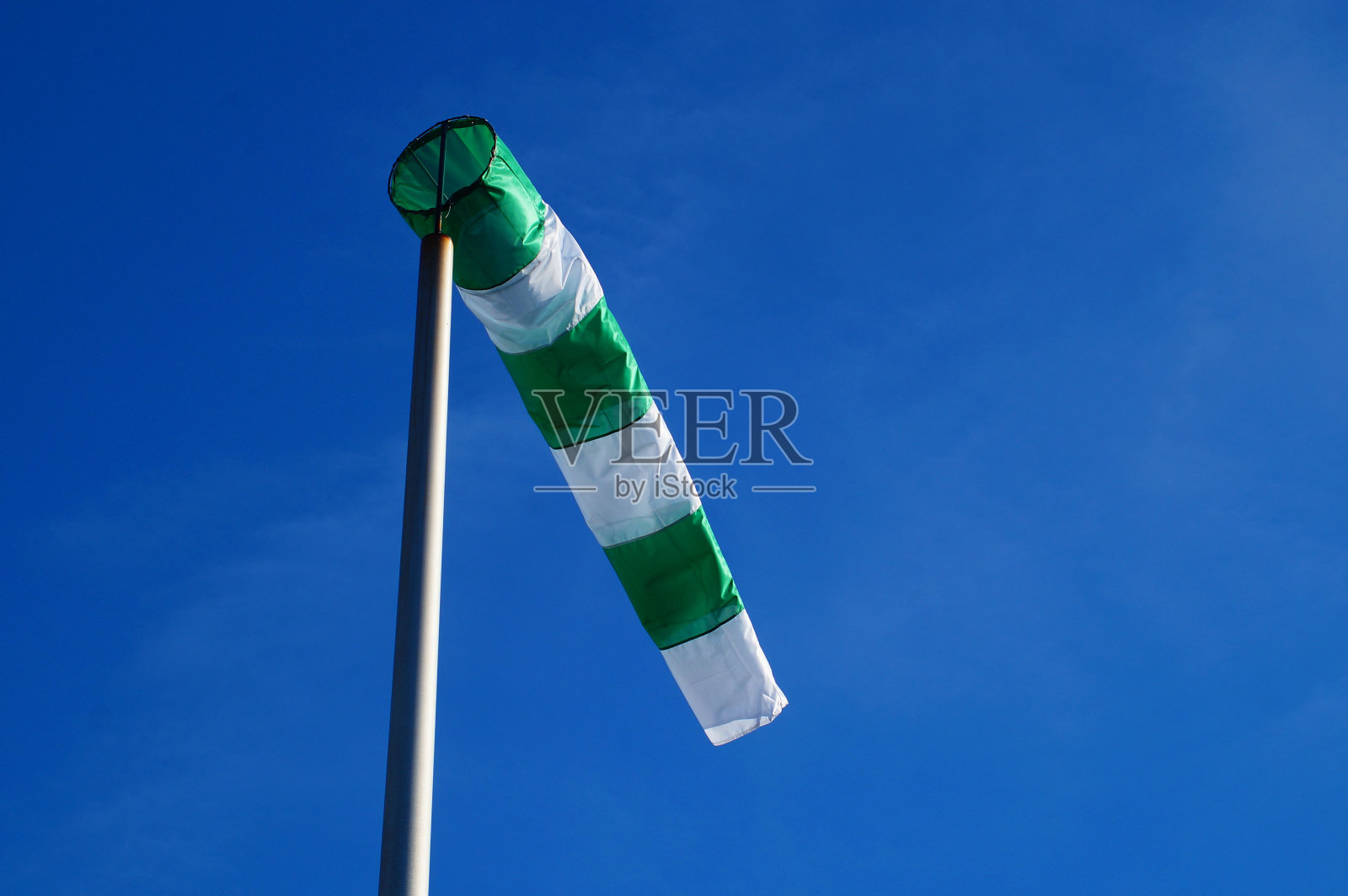 法兰克福博纳姆斯旧机场的风向标照片摄影图片