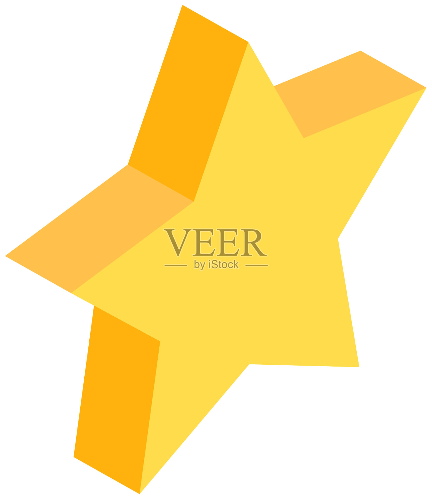 星形图标作为新的应用程序设计元素设计元素图片