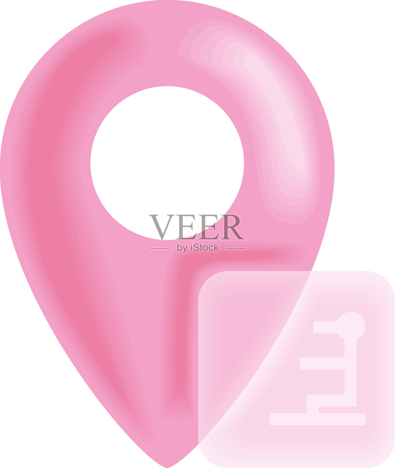 GPS引脚社交媒体设计元素图片