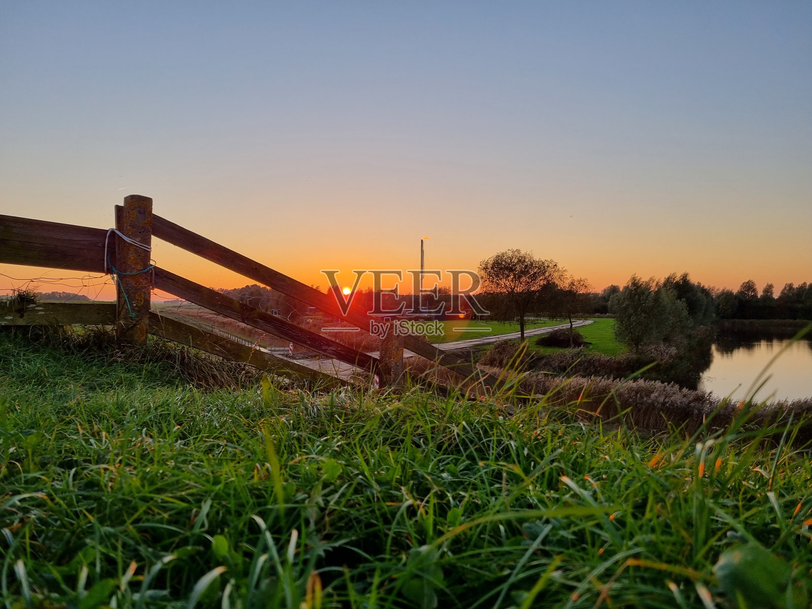 日落照片摄影图片