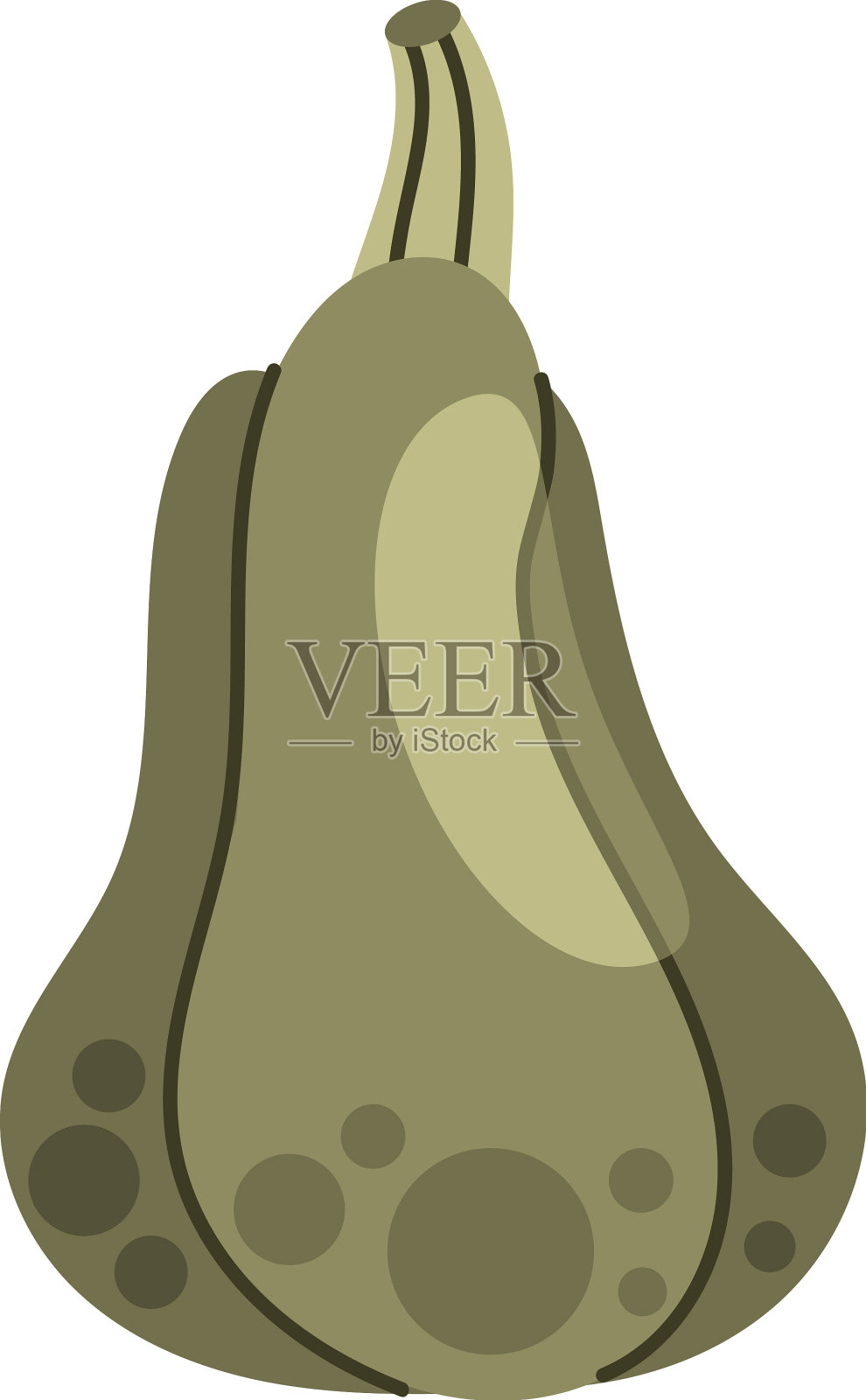 绿南瓜菜设计元素图片