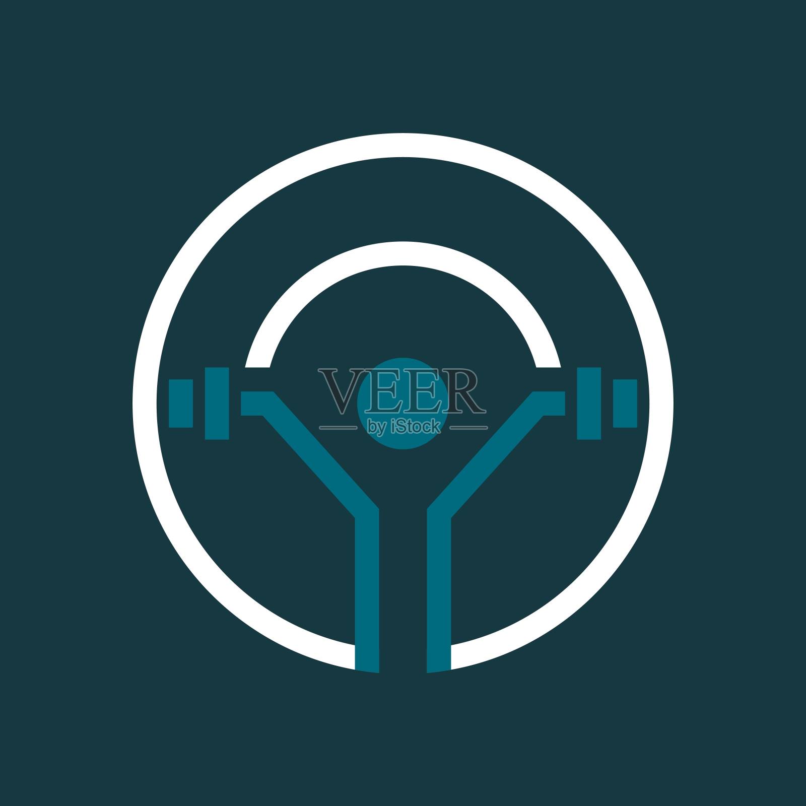 健身标志模板矢量图标图标素材