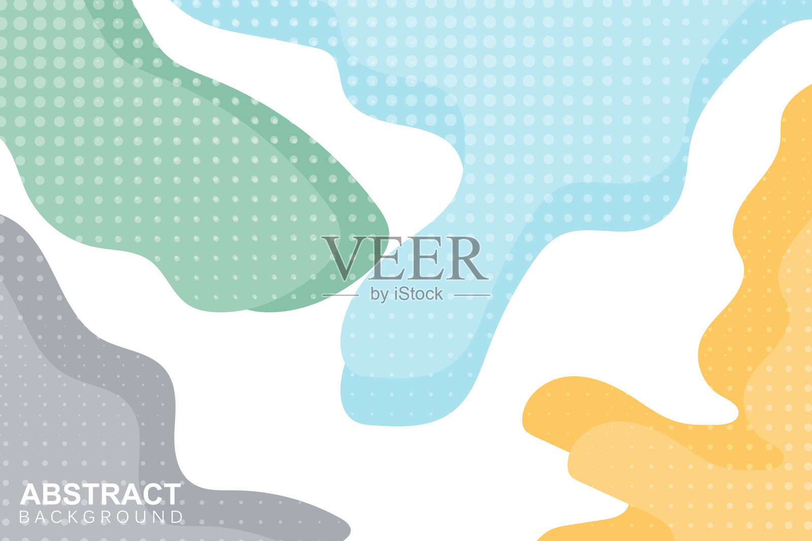 粉彩背景，粉彩抽象墙纸设计，插图横幅海报框架家庭装饰插画图片素材