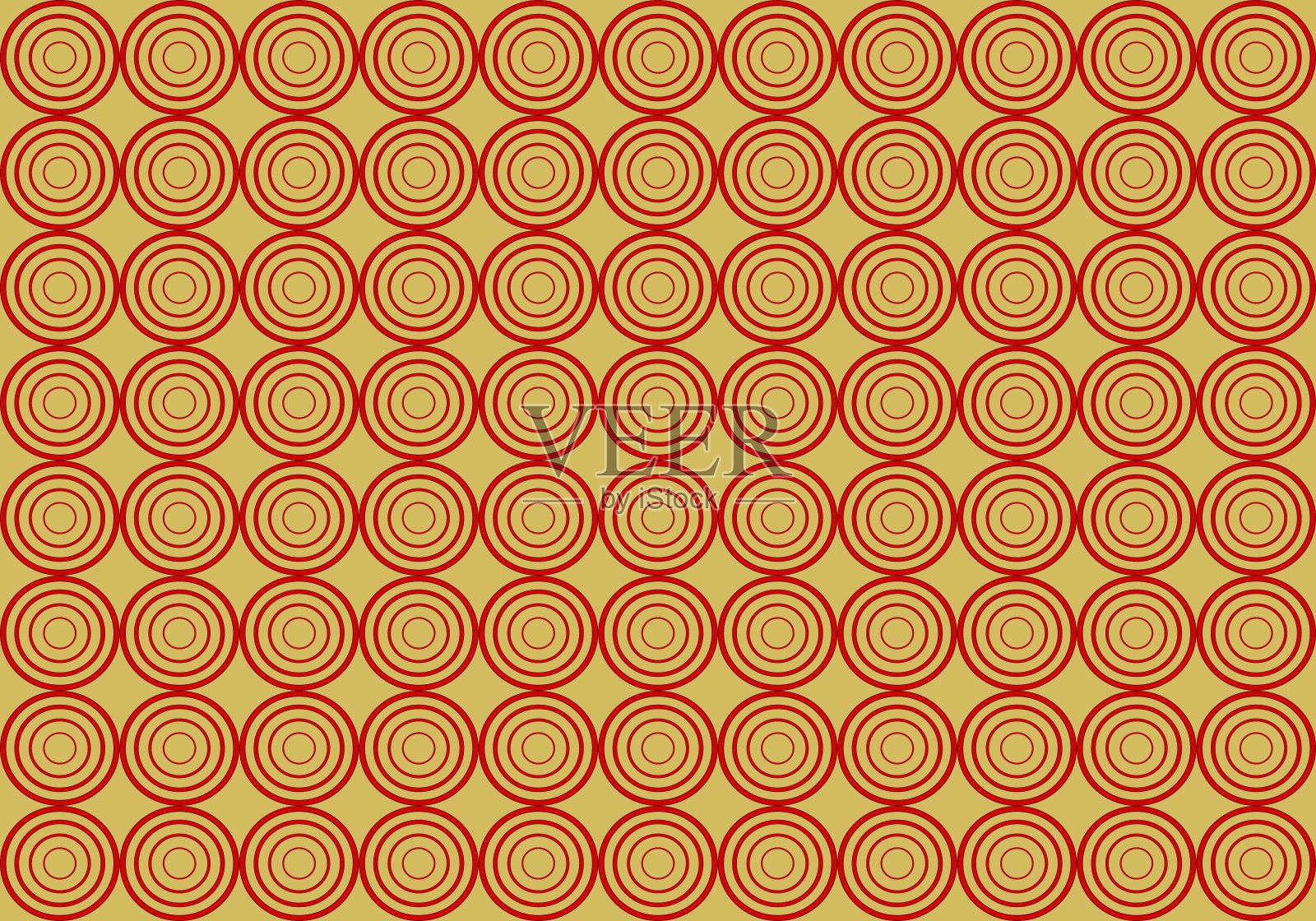 金色和红色几何马赛克背景矢量插图。设计中使用的抽象矢量背景。几何图案。中国新年。农历新年插画图片素材