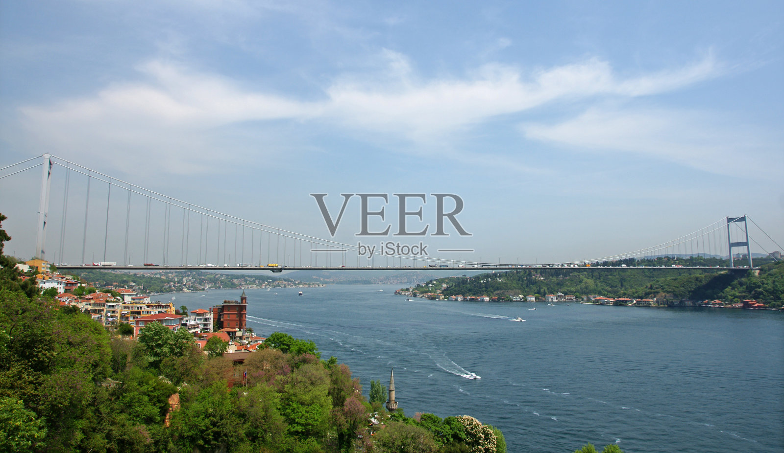 Bosphorus and İstanbul照片摄影图片