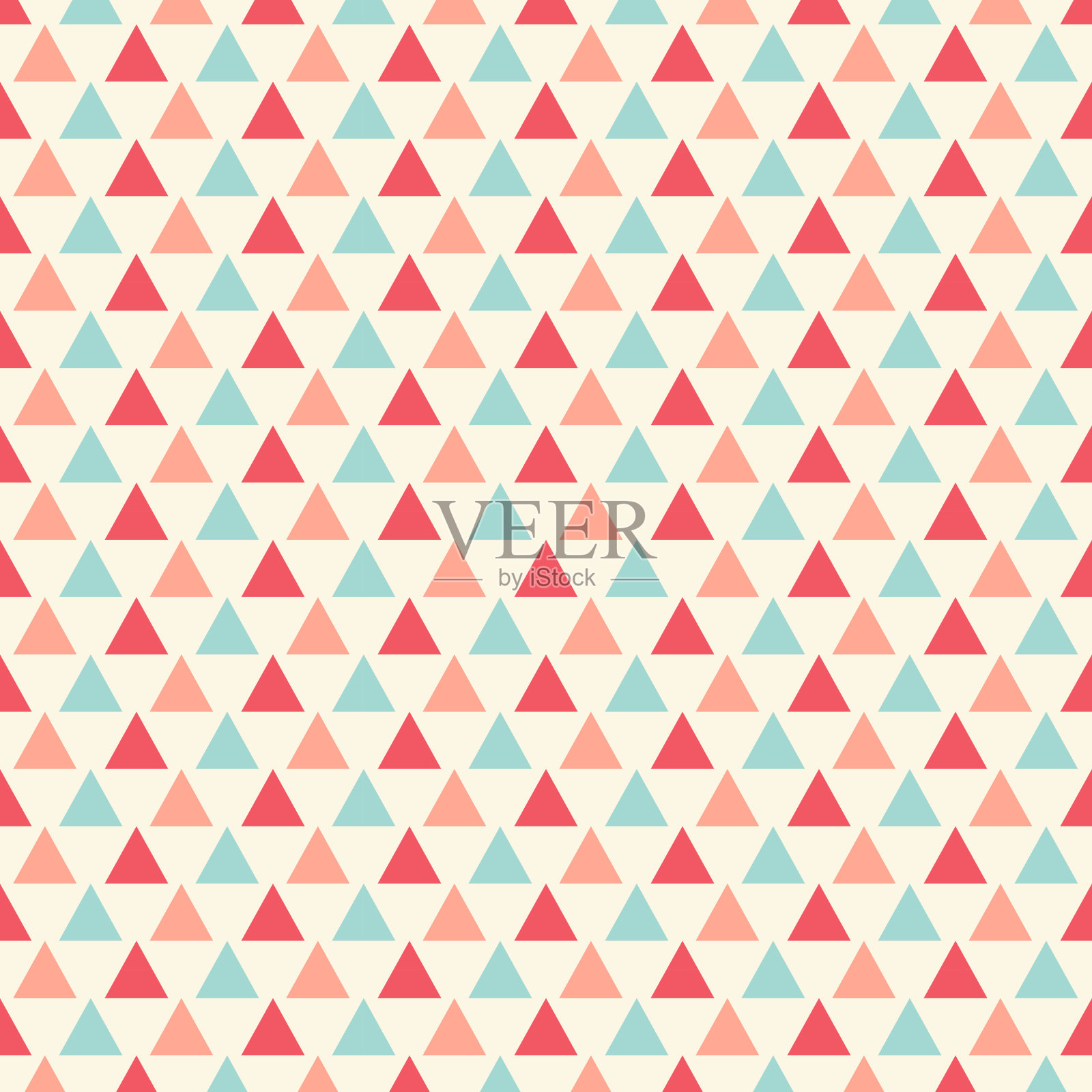 三角模式。向量的背景。几何抽象的纹理。插画图片素材