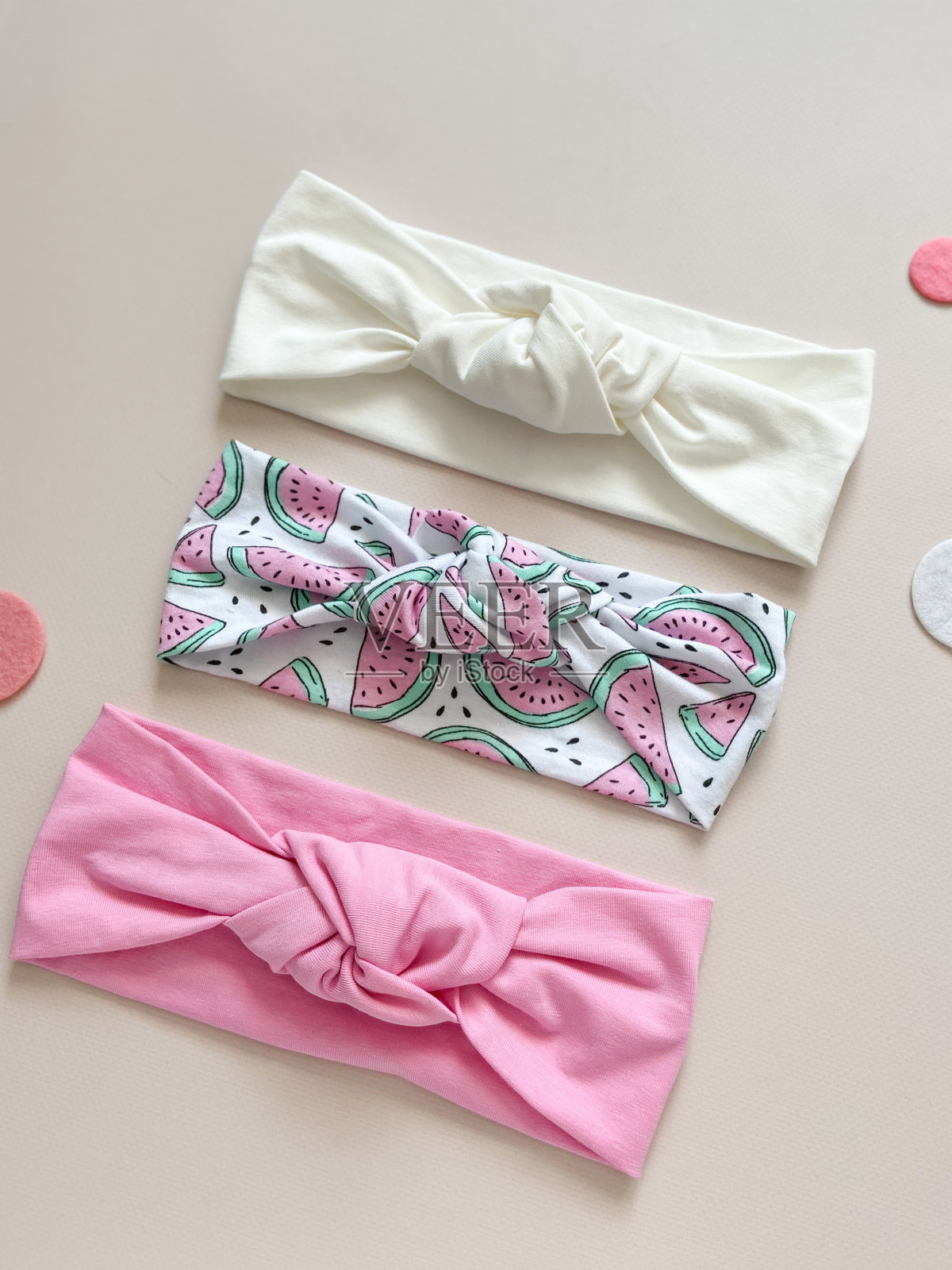 可爱的儿童发带照片摄影图片