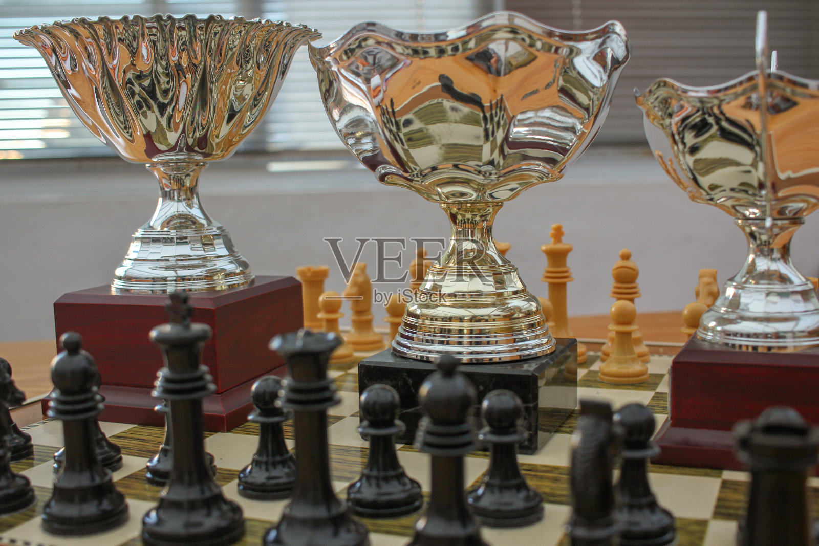 棋盘上的好策略照片摄影图片