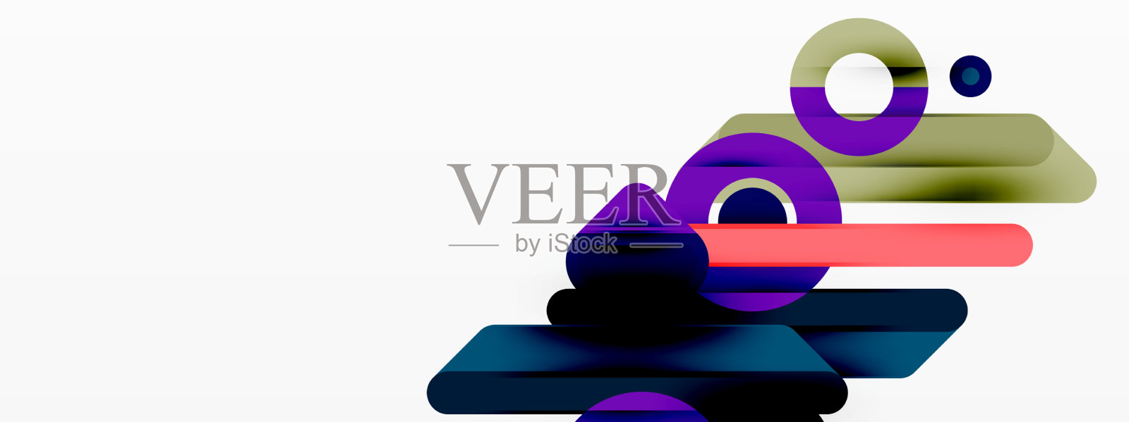 创意几何墙纸最小线条和插画图片素材