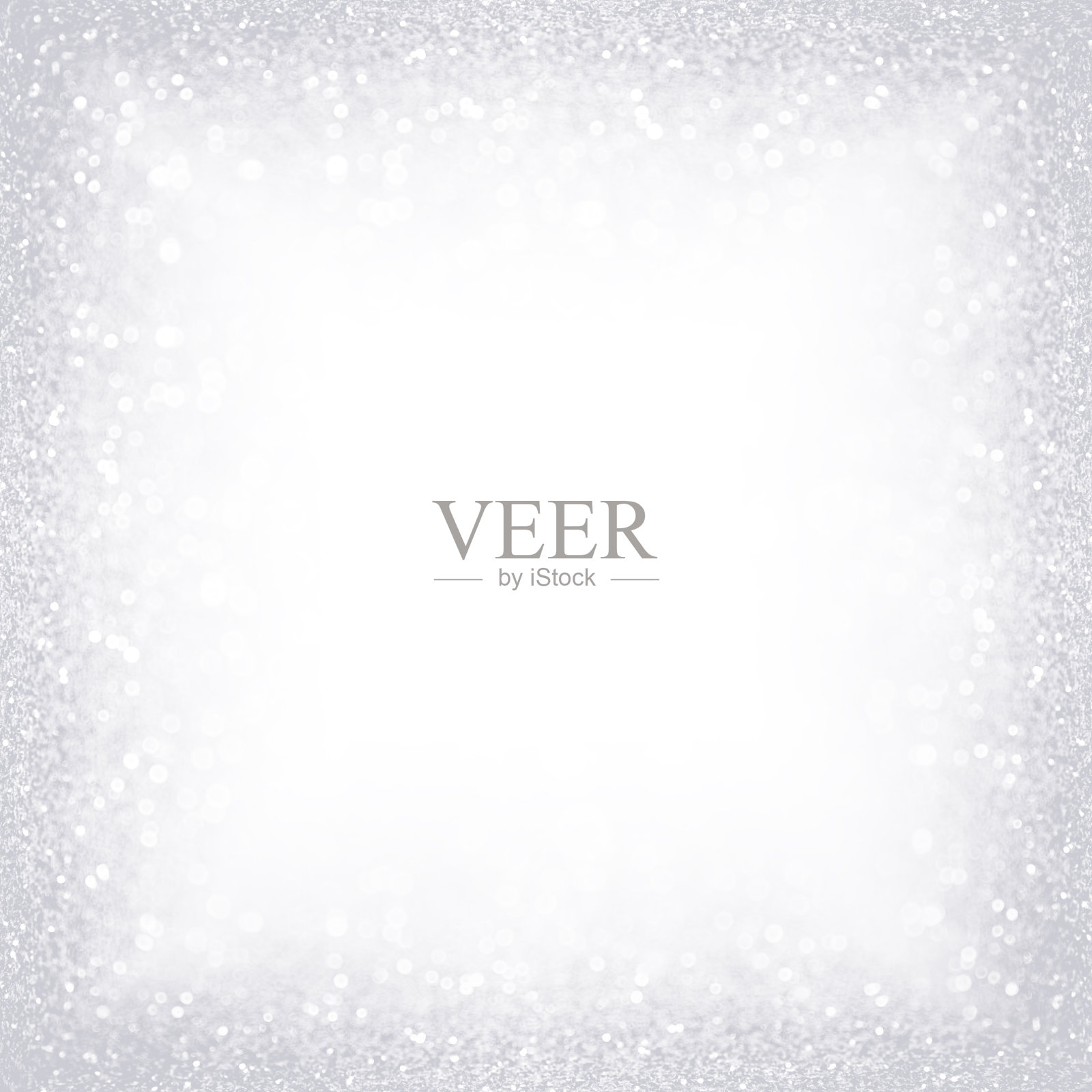 白色银光闪闪的冬季圣诞背景边界或钻石结婚周年生日闪闪发光的雪框架照片摄影图片