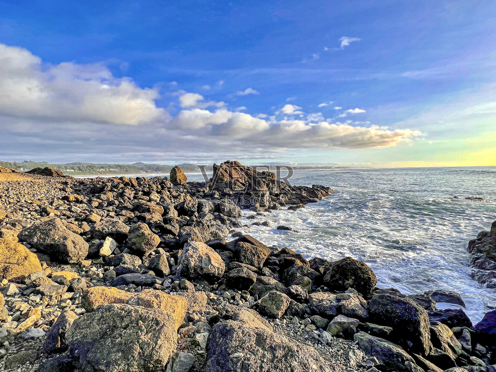 奈比奇-俄勒冈州新港照片摄影图片