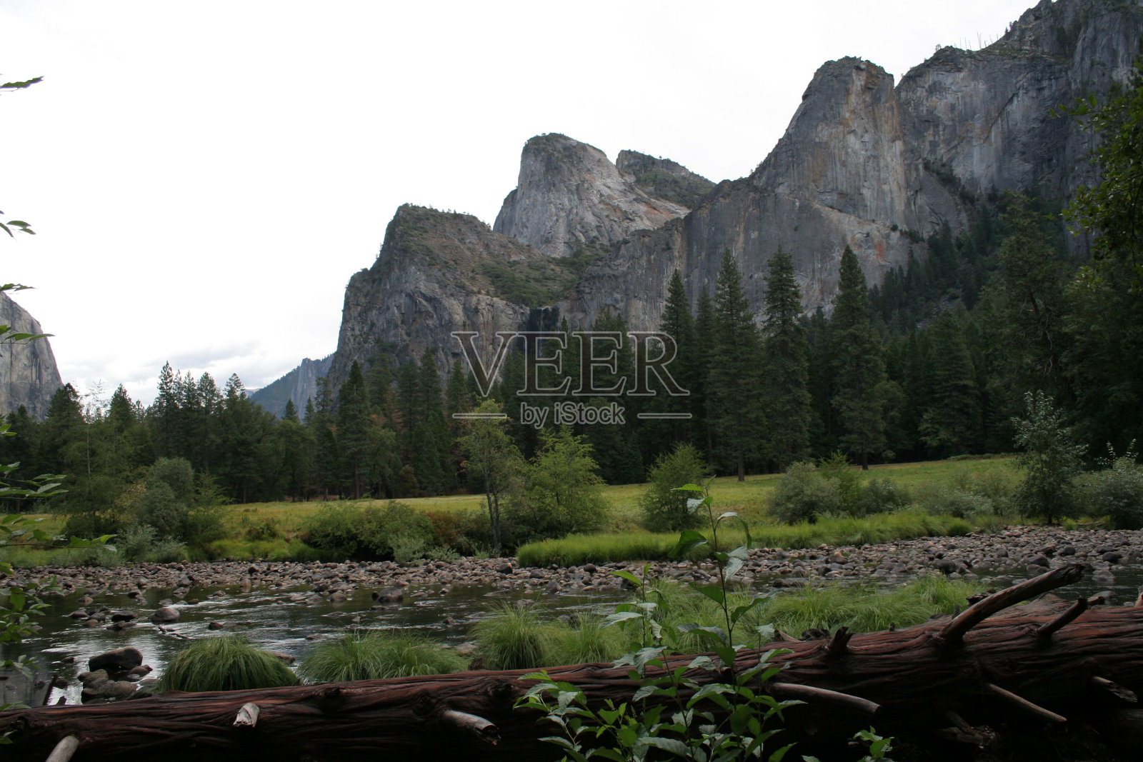 约塞米蒂公园美丽的风景照片摄影图片