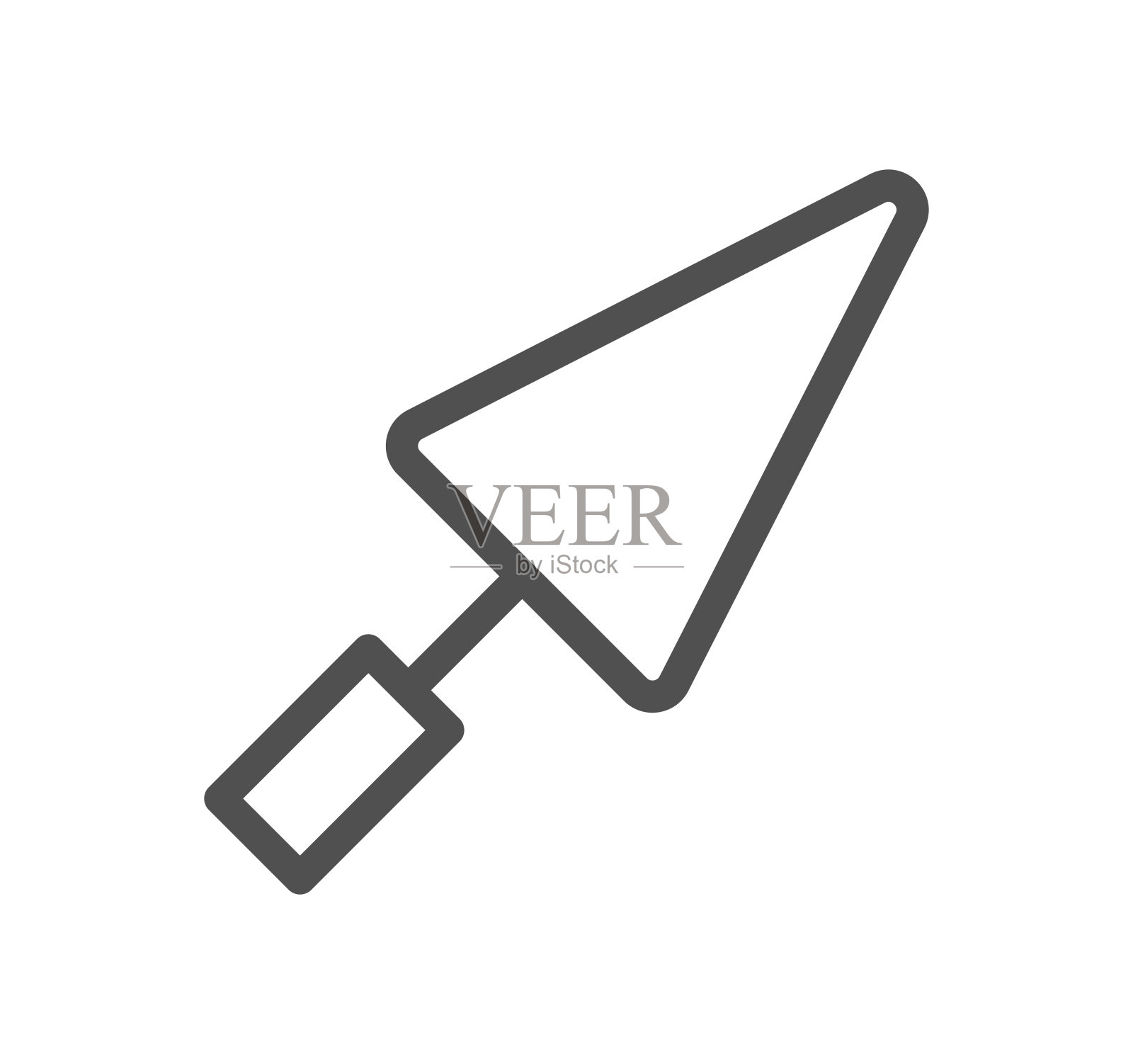 施工和维修图标。插画图片素材