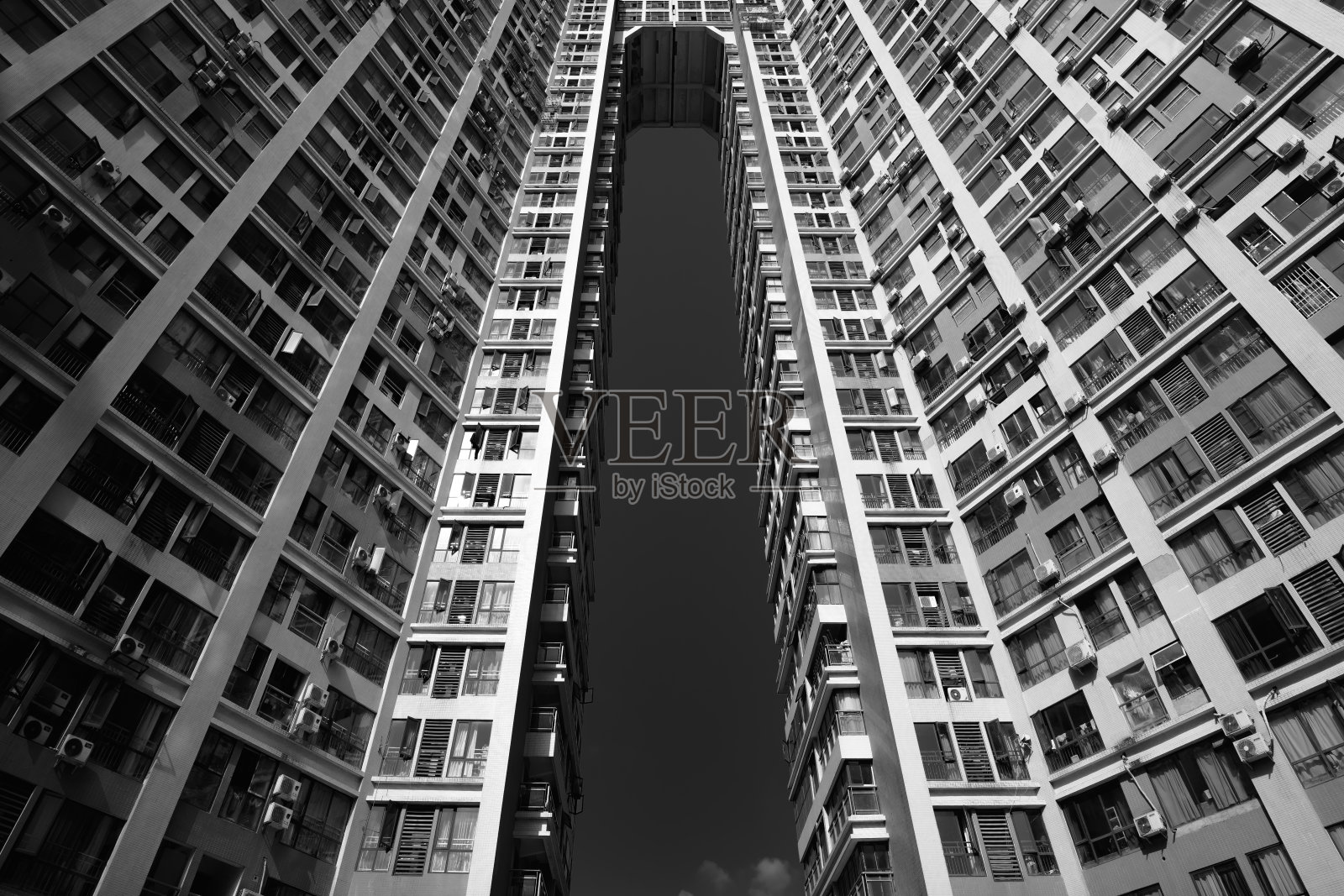 黑白城市照片摄影图片