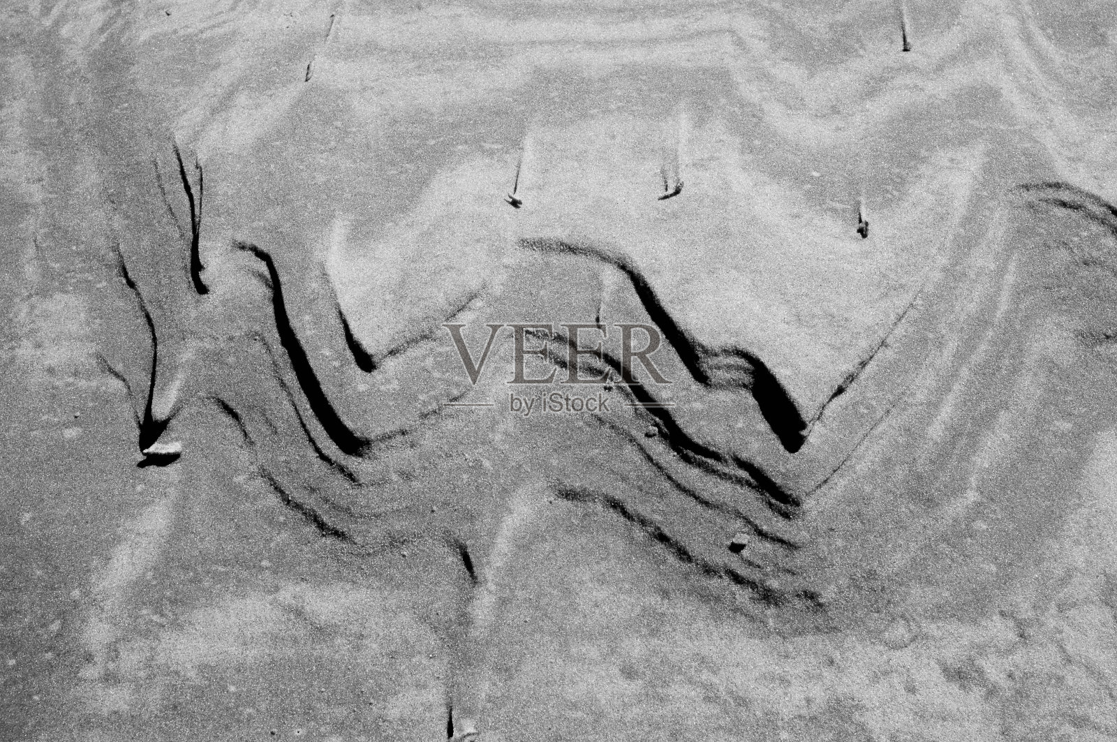 沙滩上的细沙照片照片摄影图片