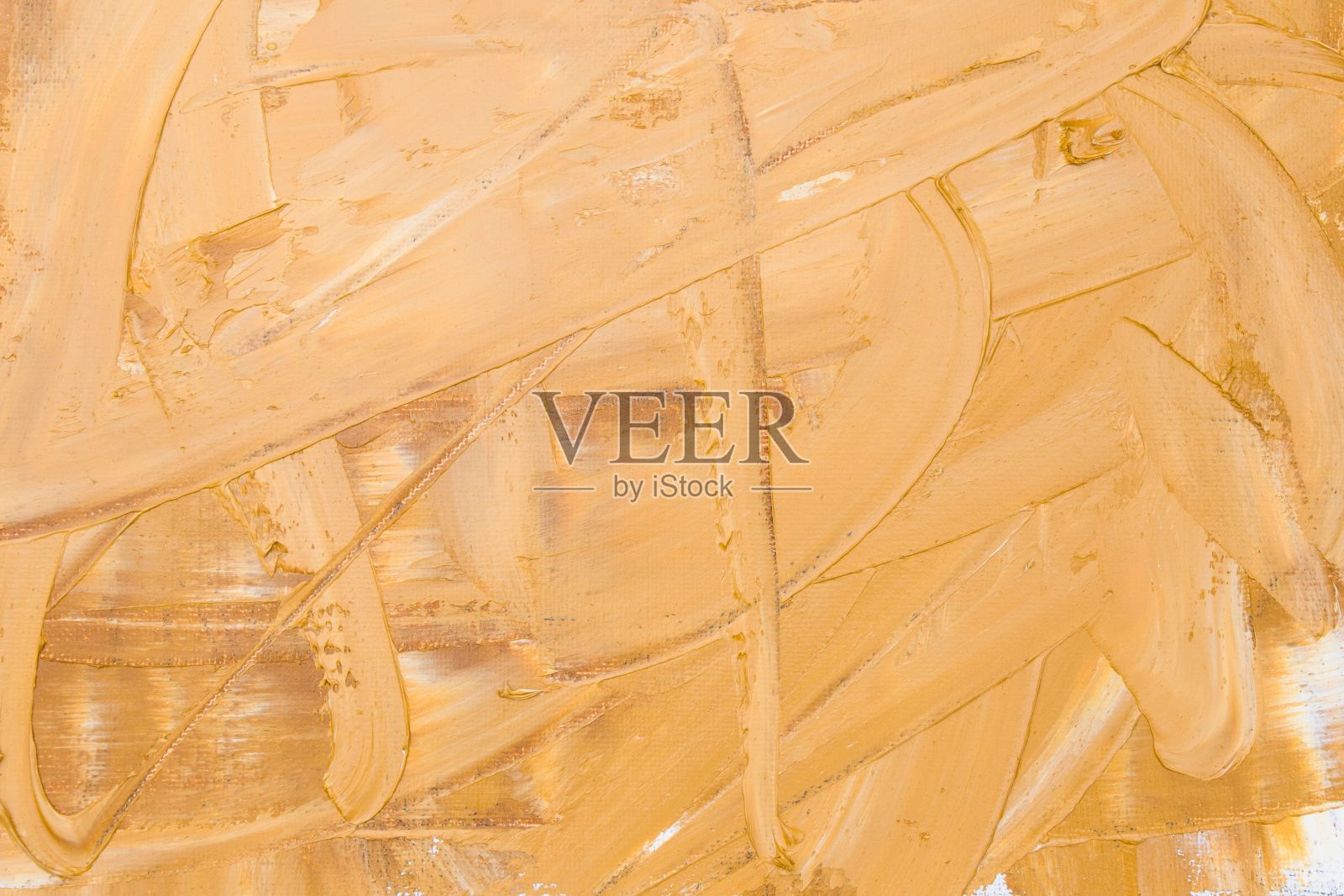 抽象的黄色，棕色和橙色油漆的背景或墙纸照片摄影图片