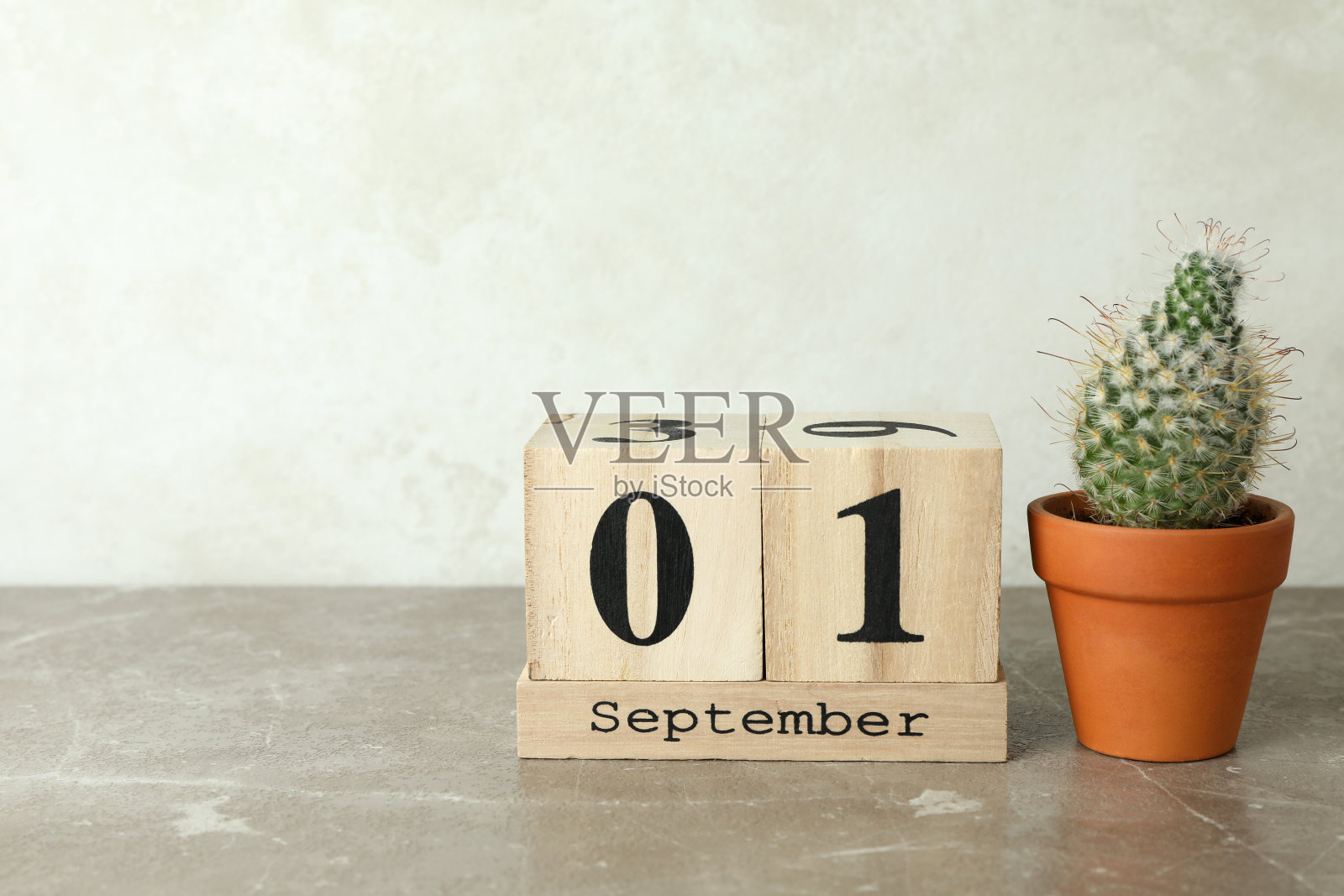 9月1日概念上的灰色纹理表照片摄影图片