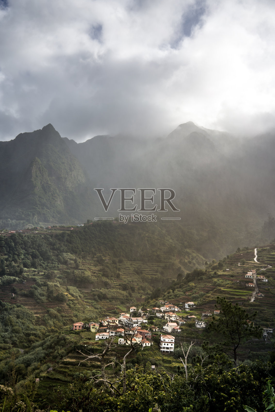 马德拉岛全景中心照片摄影图片