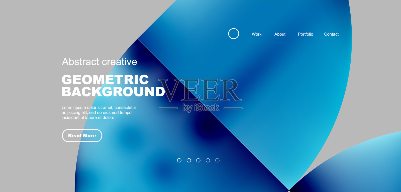 圆形、圆形、线条和液体插画图片素材