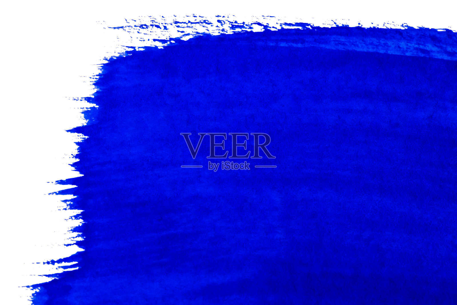 蓝色油漆斑点(白色斑点)照片摄影图片