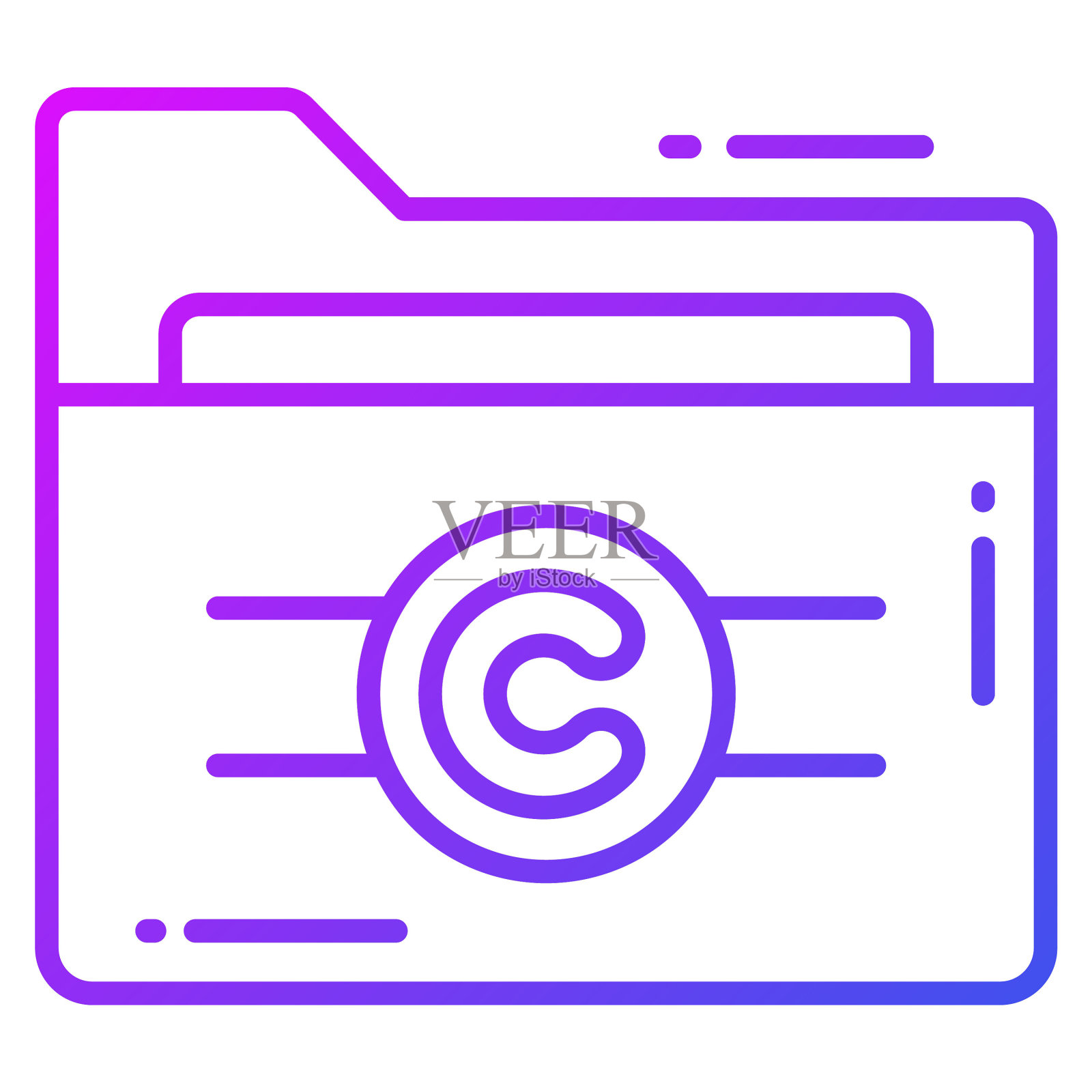 音乐作品著作权法，知识产权图标插画图片素材