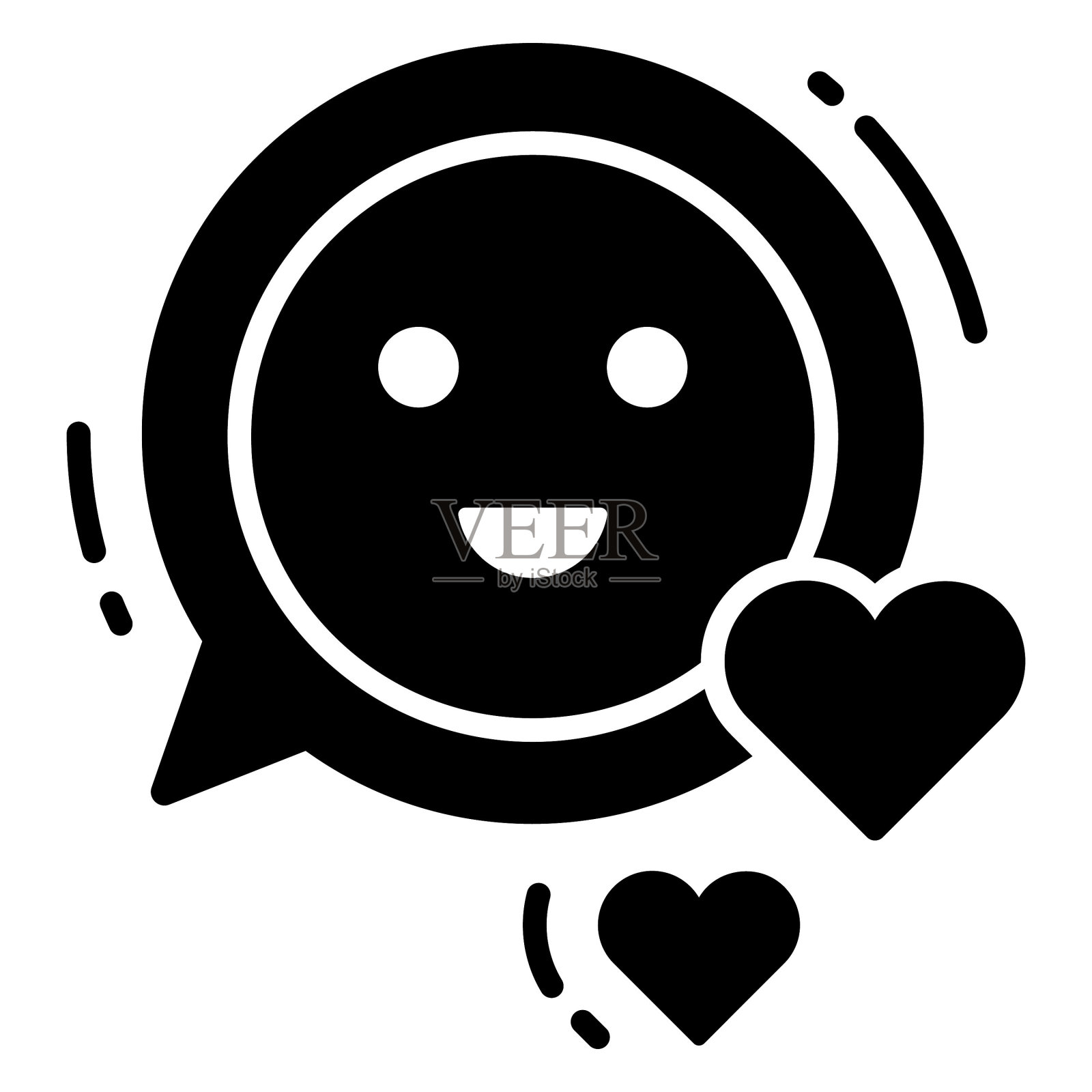 满意度图标，调查和反馈，现代矢量插图插画图片素材