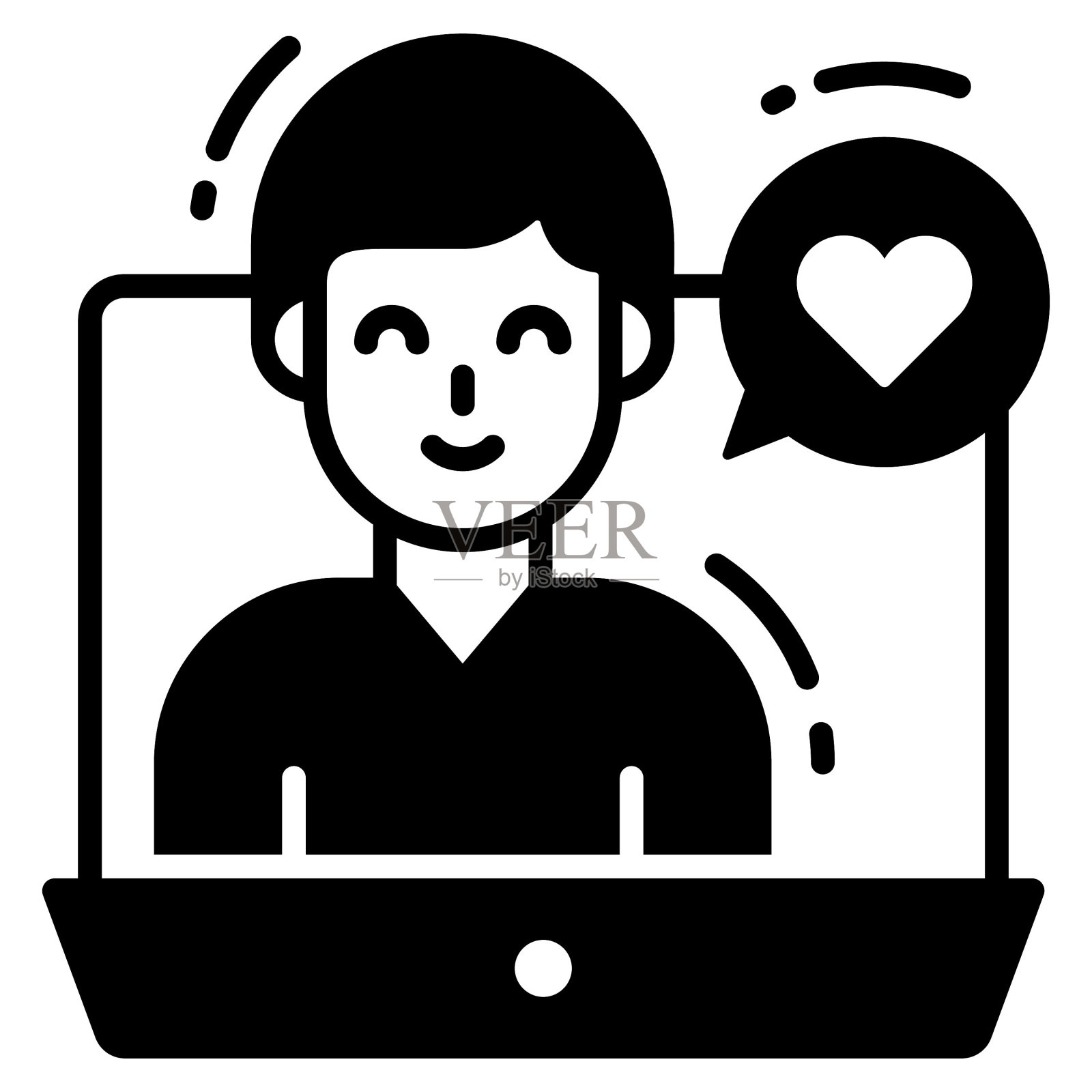 像图标，调查和反馈，现代矢量插图插画图片素材