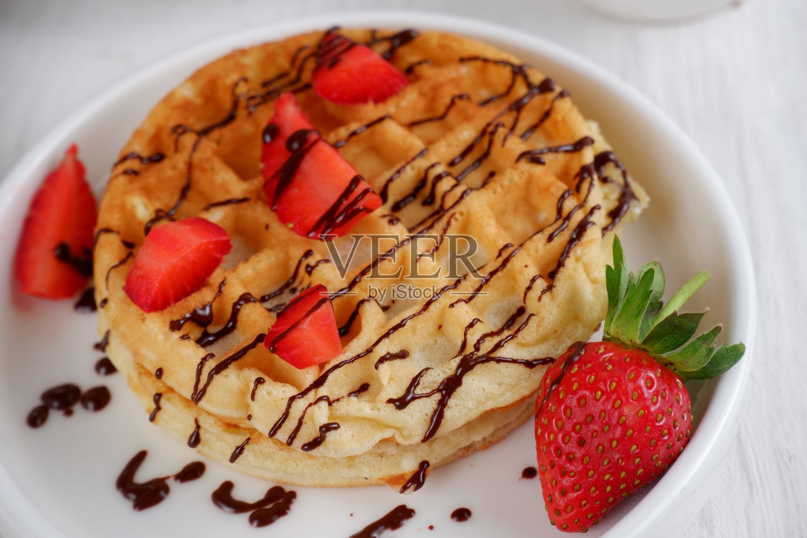 华夫饼照片摄影图片